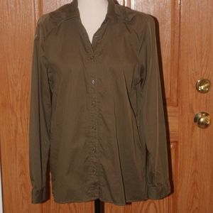 Urban casual military fashion button down shirt B8